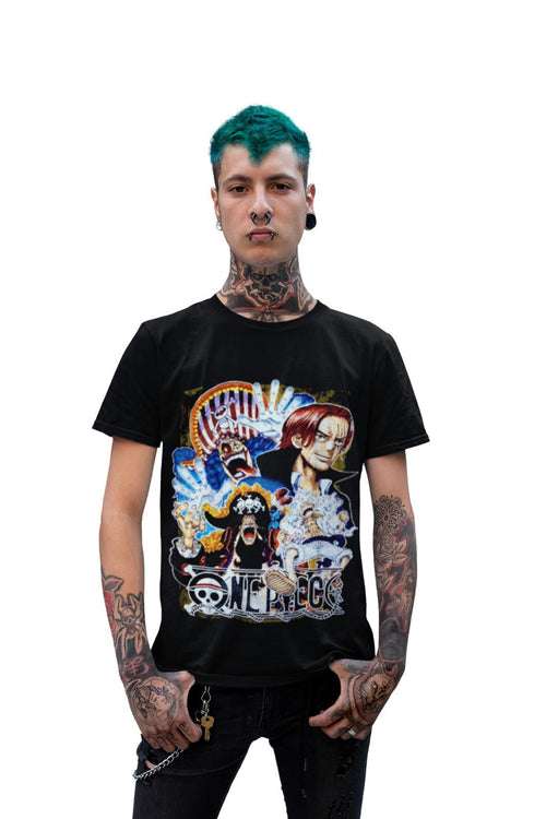 Polera One Piece Los 4 Emperadores - amplitudmodulada