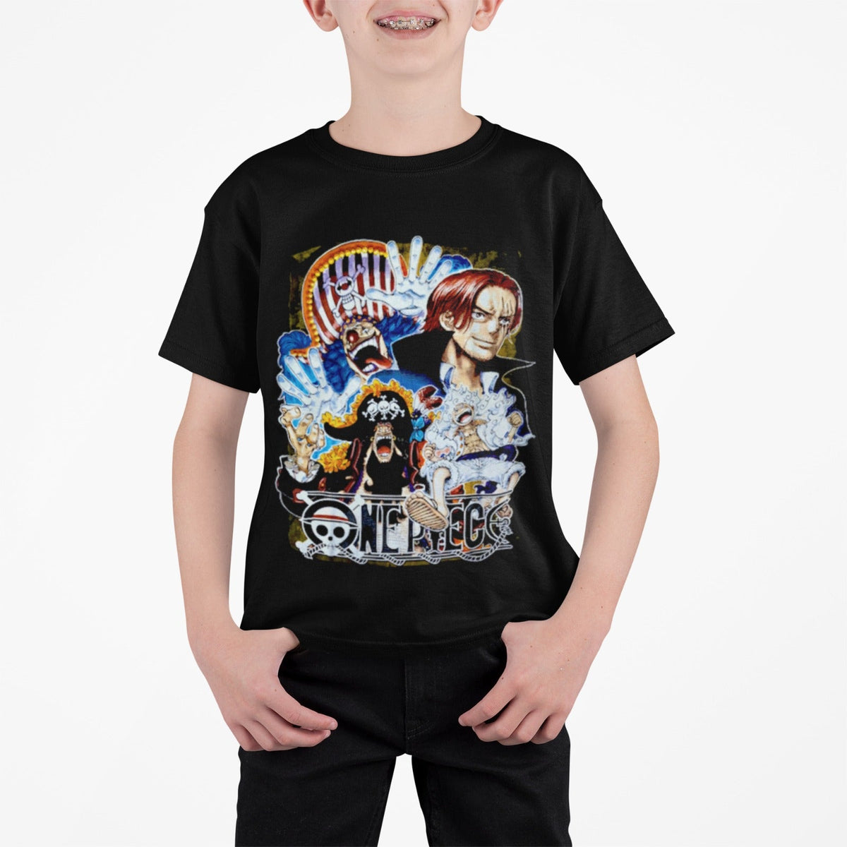 Polera One Piece Los 4 Emperadores KIDS - amplitudmodulada