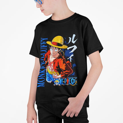 Polera One Piece Monkey D Luffy II KIDS - amplitudmodulada