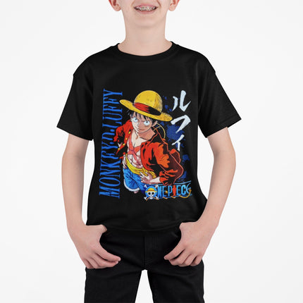 Polera One Piece Monkey D Luffy II KIDS - amplitudmodulada
