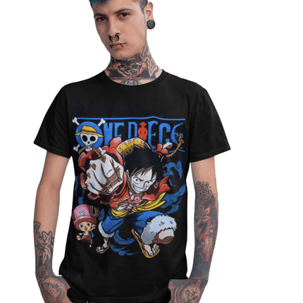 Polera Luffy Puño - amplitudmodulada