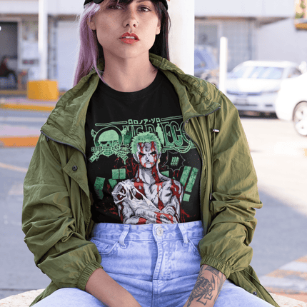 Polera One Piece Zoro Roronoa - amplitudmodulada