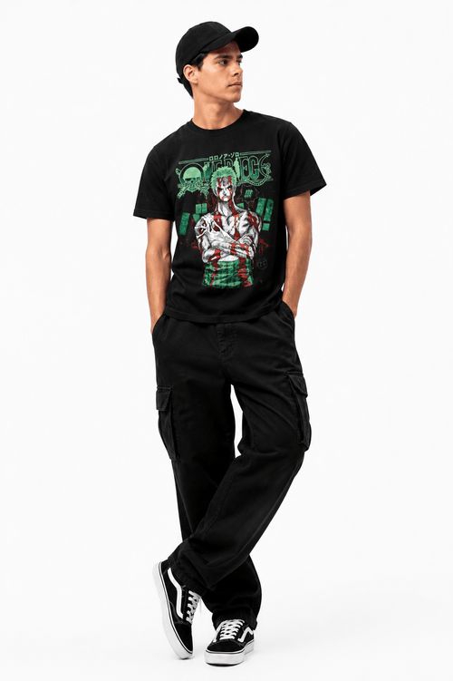 Polera One Piece Zoro Roronoa - amplitudmodulada