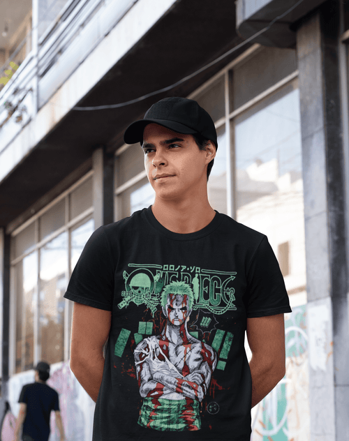 Polera One Piece Zoro Roronoa - amplitudmodulada