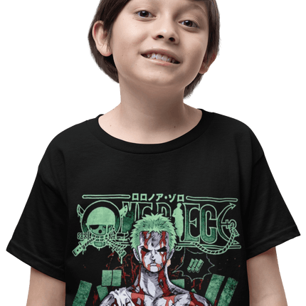 Polera One Piece Zoro Roronoa NIÑOS - amplitudmodulada