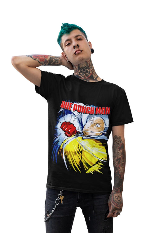 Polera One - Punch Man - amplitudmodulada