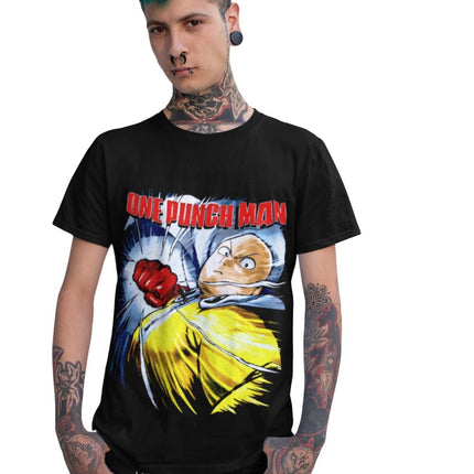 Polera One - Punch Man - amplitudmodulada