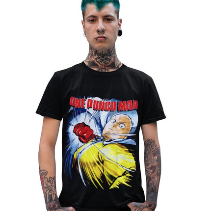 Polera One - Punch Man - amplitudmodulada