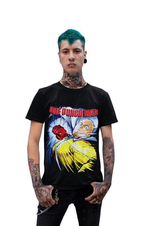 Polera One - Punch Man - amplitudmodulada