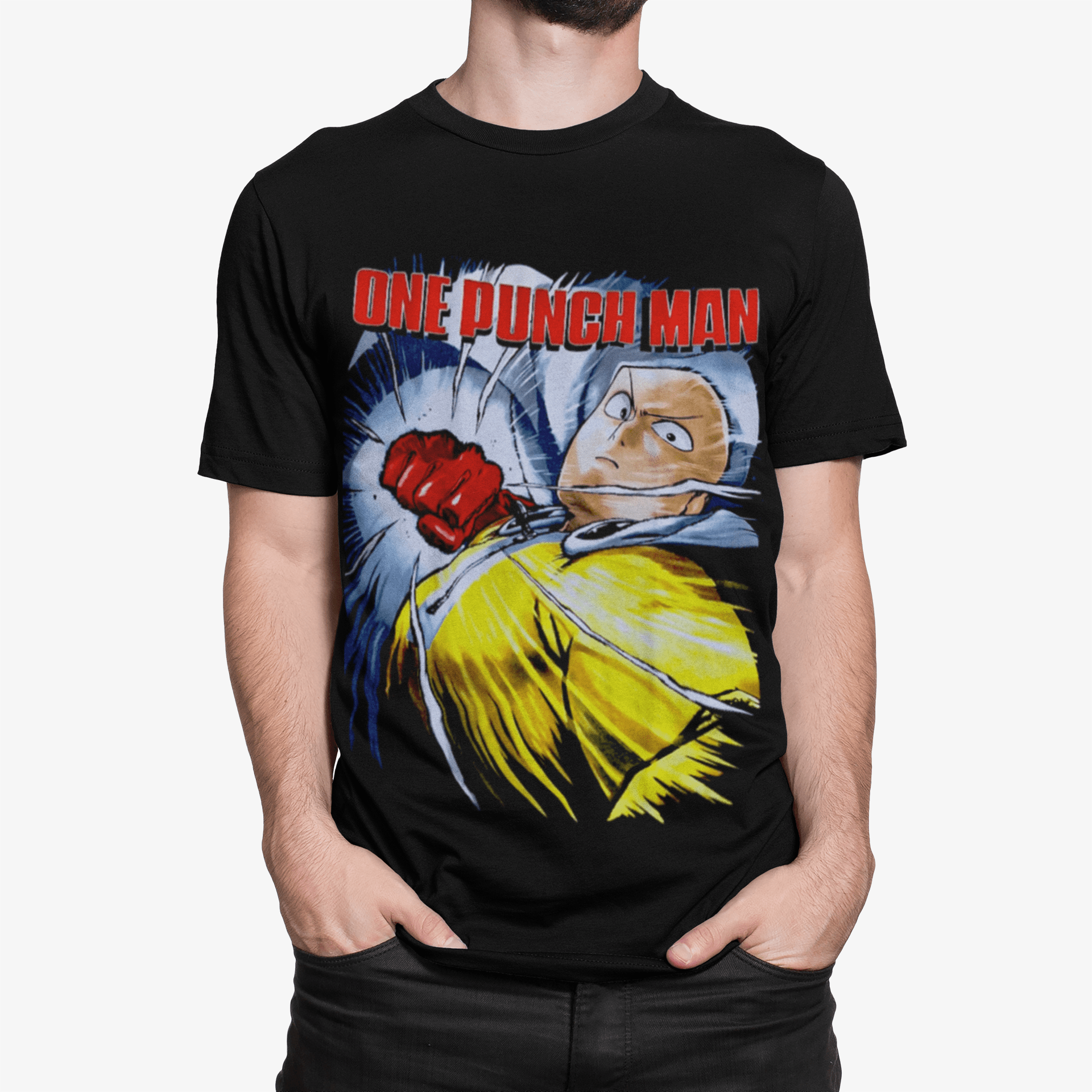 Polera One - Punch Man - amplitudmodulada
