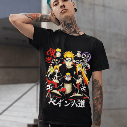 Polera Organizacion Akatsuki Naruto - amplitudmodulada