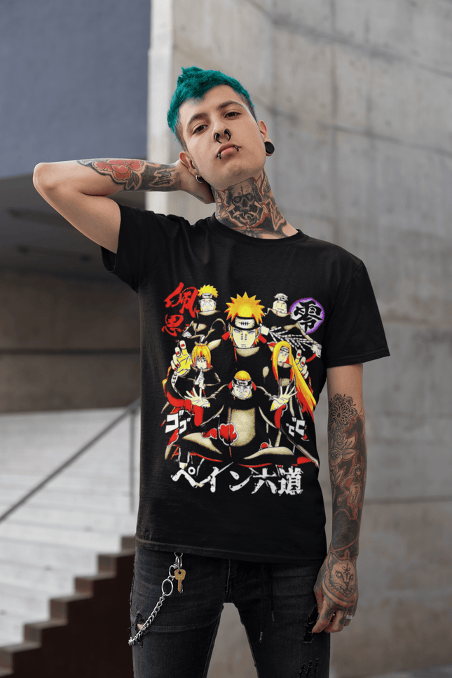 Polera Organizacion Akatsuki Naruto - amplitudmodulada