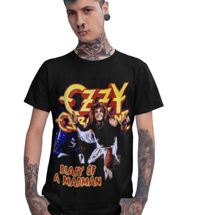 Polera Ozzy Osbourne Diary Of The Madman - amplitudmodulada