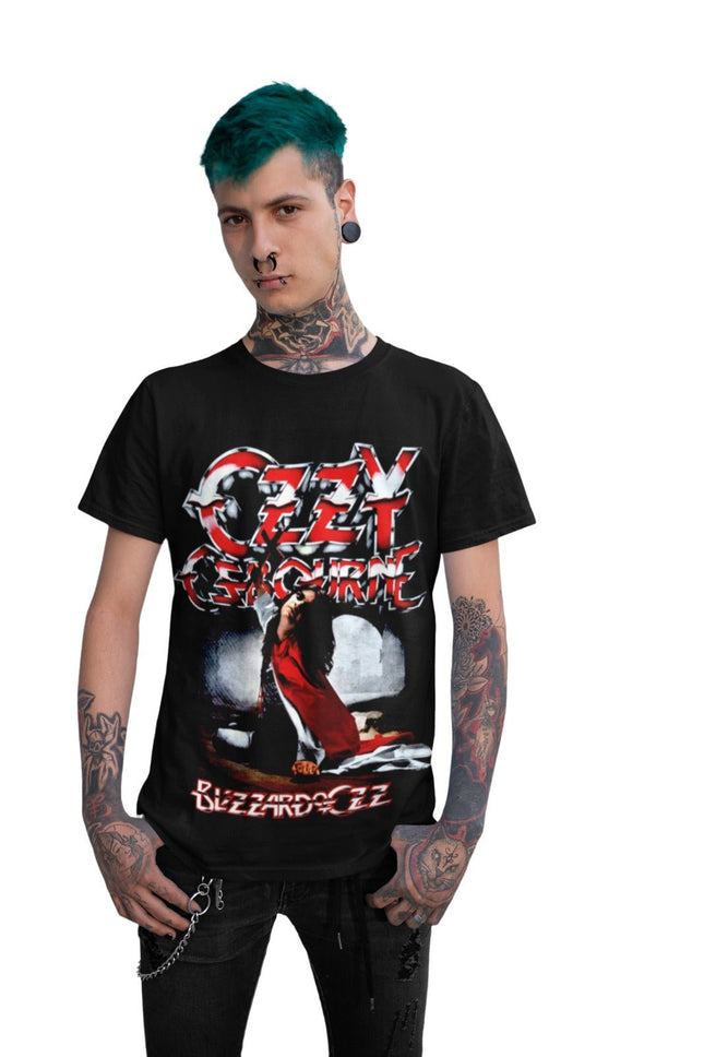 Polera Ozzy Osbourne Blizzard of Ozz - amplitudmodulada