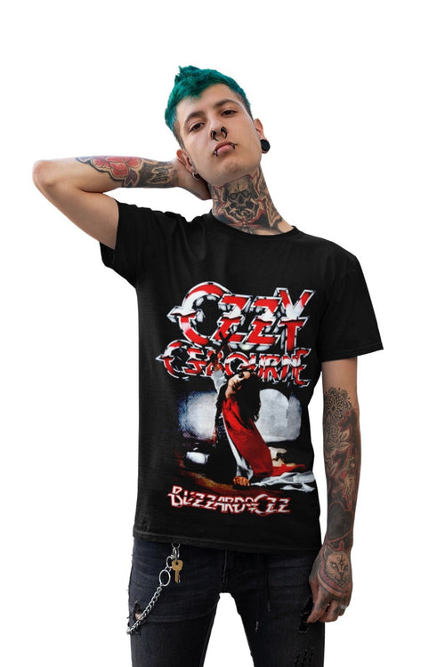 Polera Ozzy Osbourne Blizzard of Ozz - amplitudmodulada