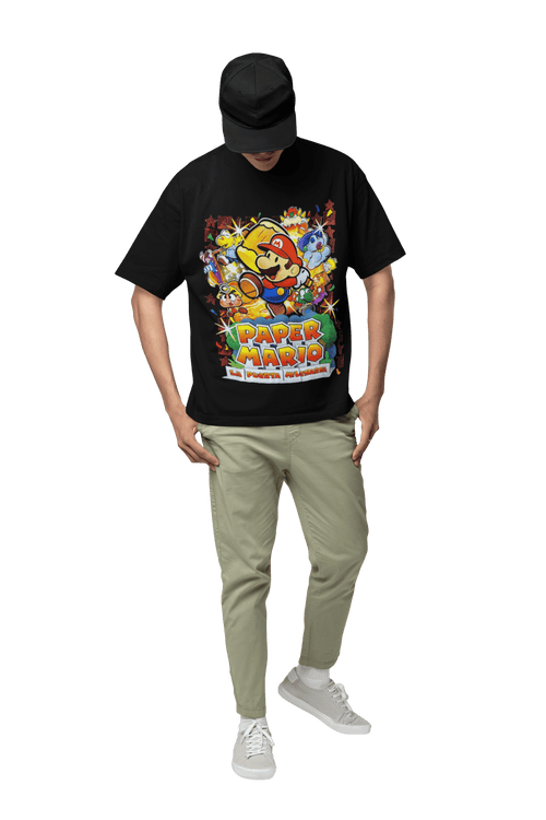 Polera Mario Paper - amplitudmodulada