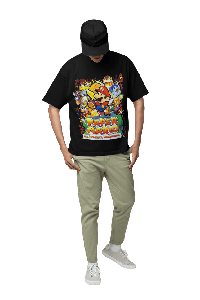 Polera Mario Paper - amplitudmodulada