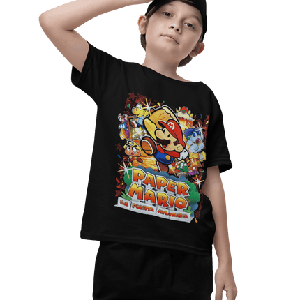 Polera Mario Paper - amplitudmodulada