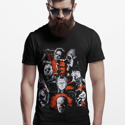 Polera Peliculas de terror - amplitudmodulada