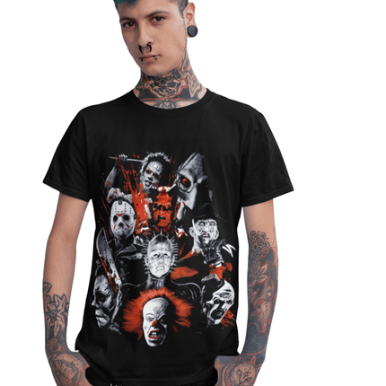 Polera Peliculas de terror - amplitudmodulada