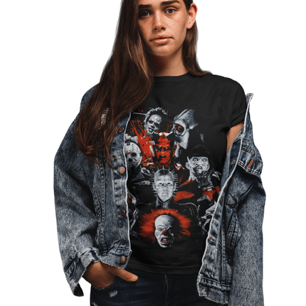 Polera Peliculas de terror - amplitudmodulada