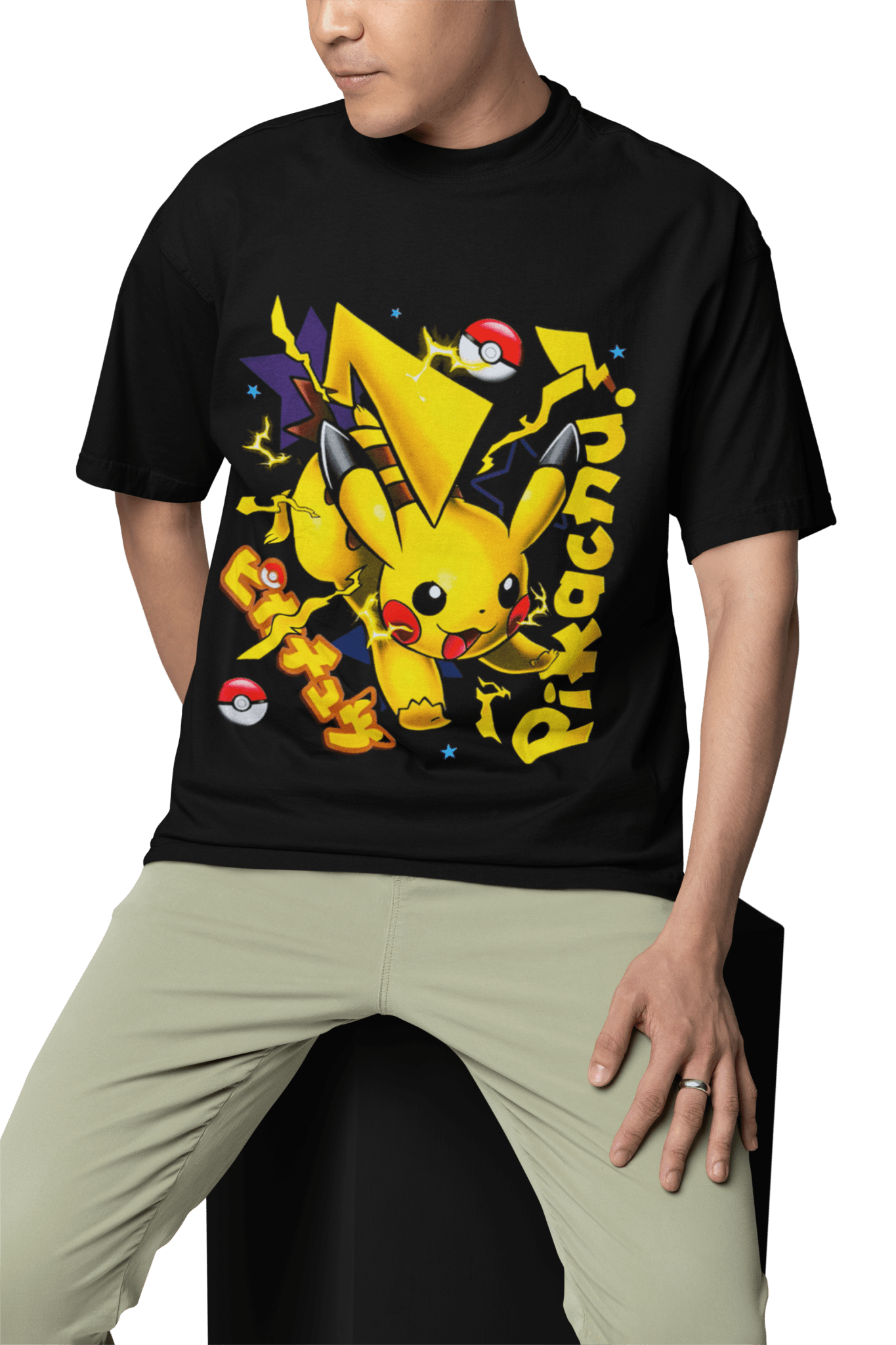 Polera Pikachu Rayo - amplitudmodulada