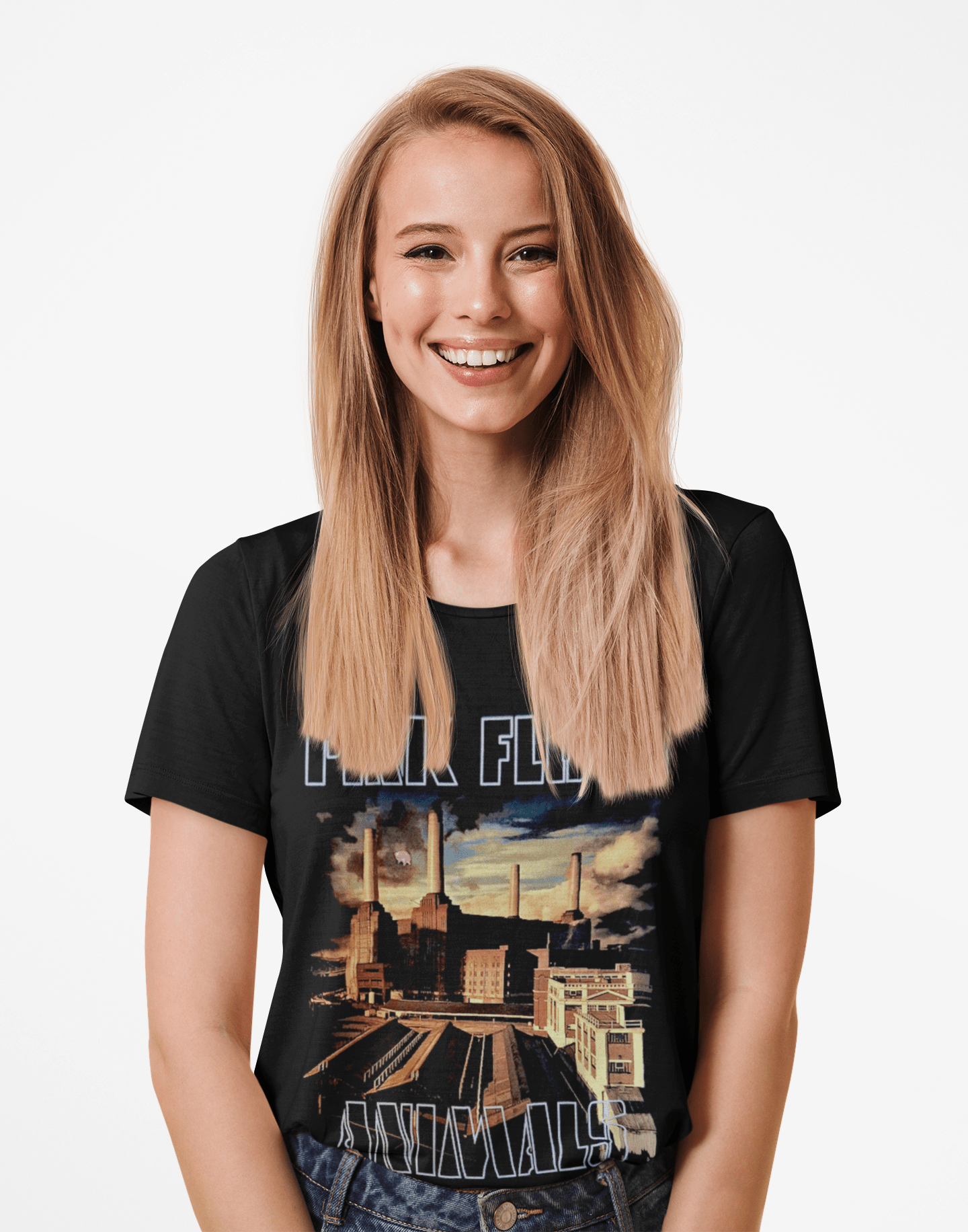 Polera Pink Floyd Animals - amplitudmodulada