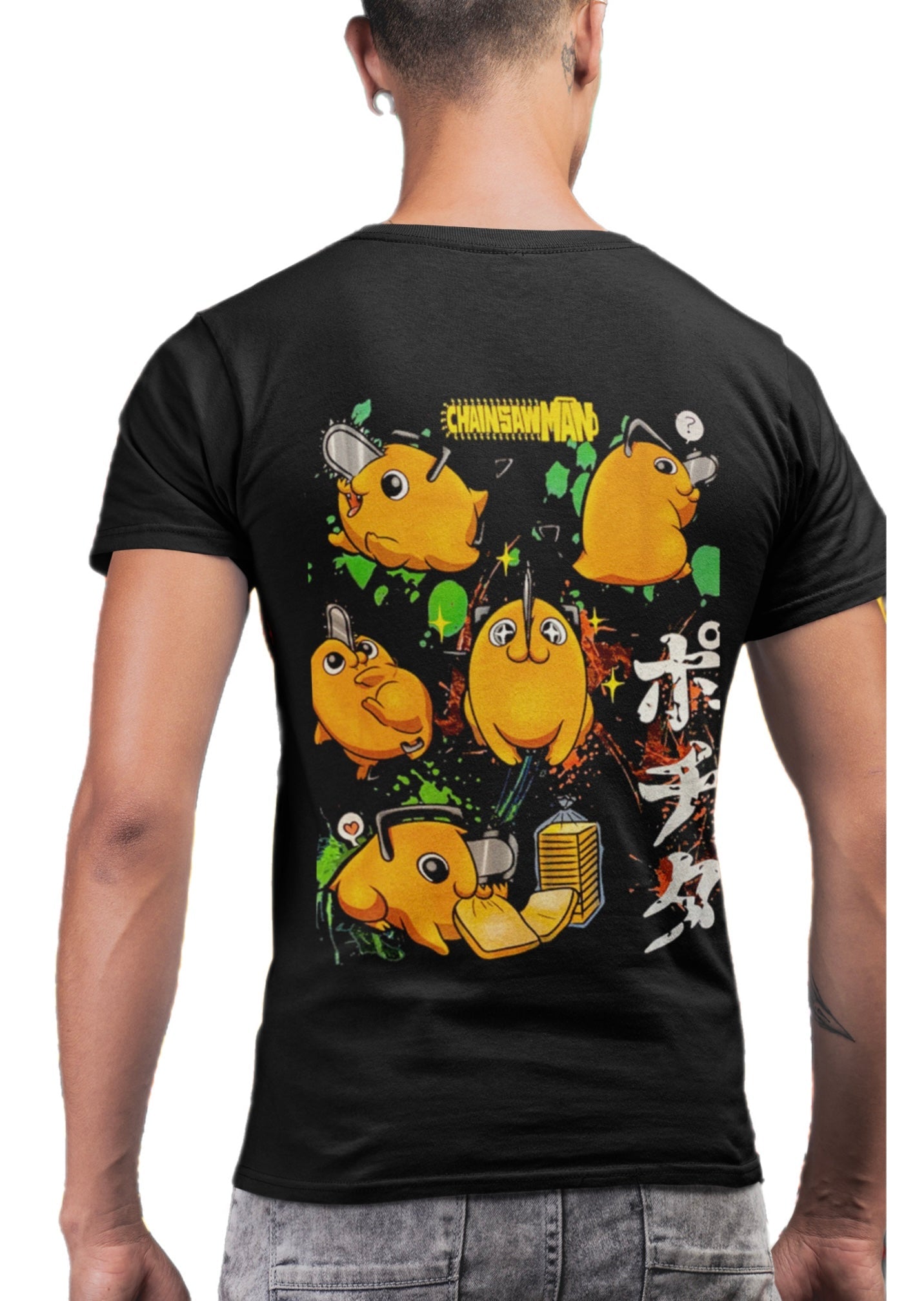 Polera de Pochita chainsaw man - amplitudmodulada