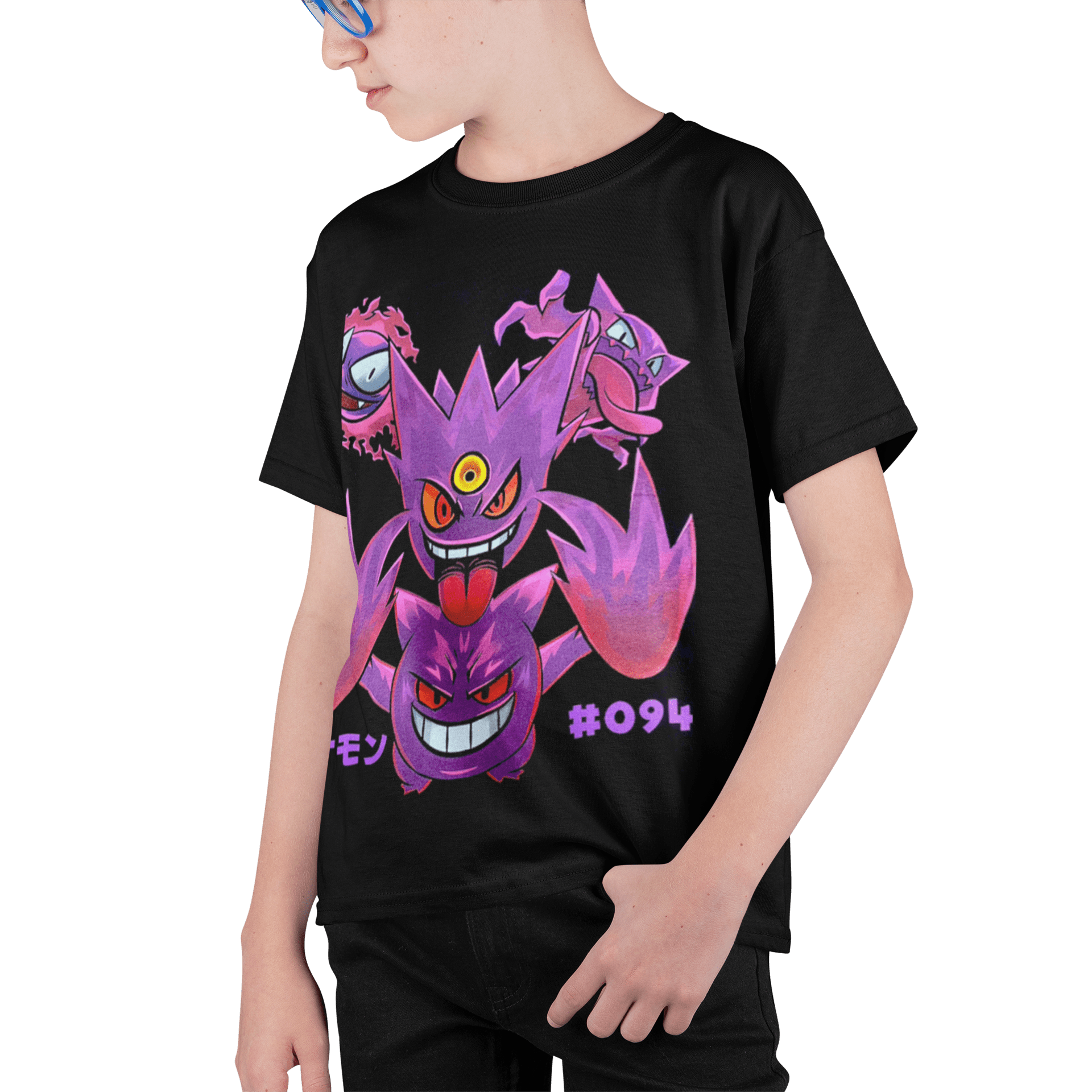 polera pokemon gengar evolucion - amplitudmodulada
