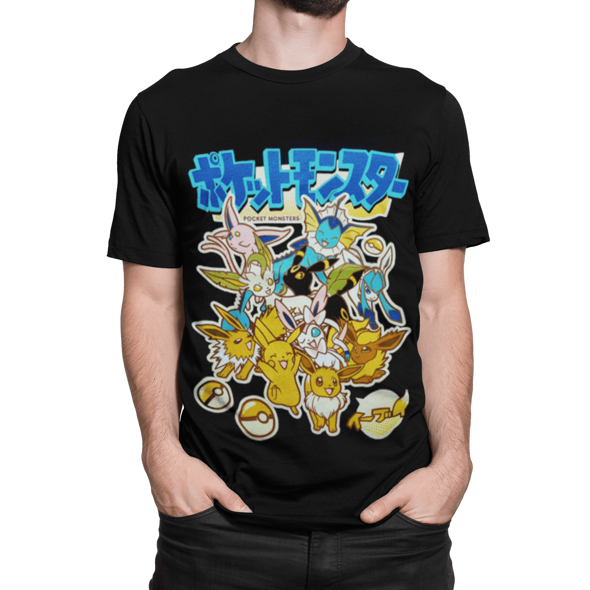 polera pokemon eevees - amplitudmodulada