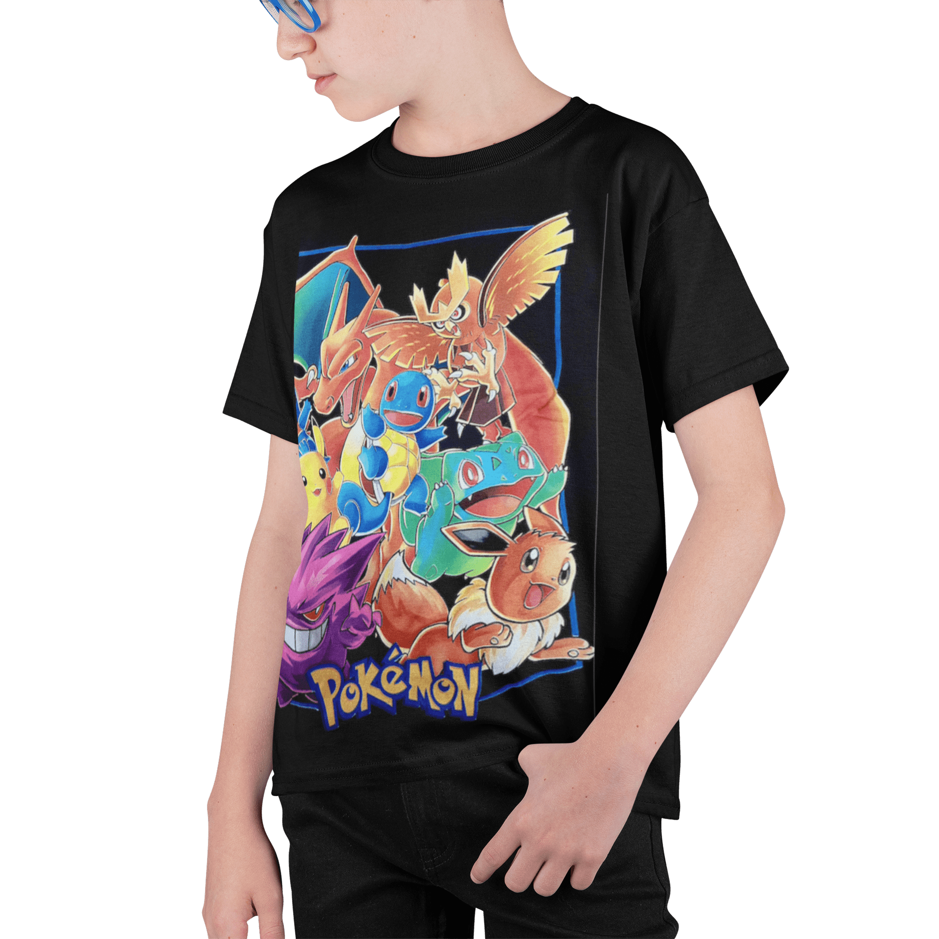 polera pokemon fluor - amplitudmodulada