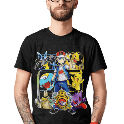 polera pokemon Ash Ketchum - amplitudmodulada