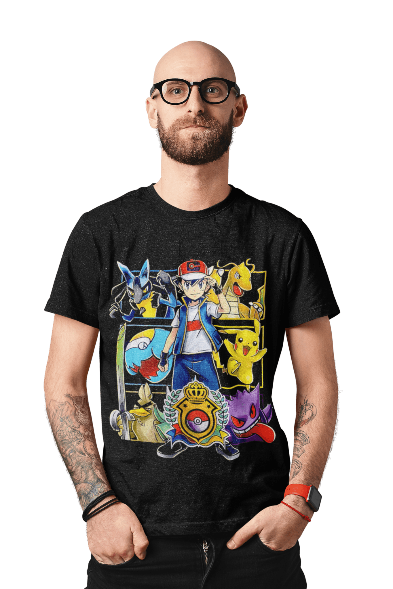 polera pokemon Ash Ketchum - amplitudmodulada