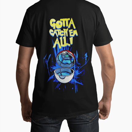 Polera Pokemon Gotta Cash em all!! - amplitudmodulada