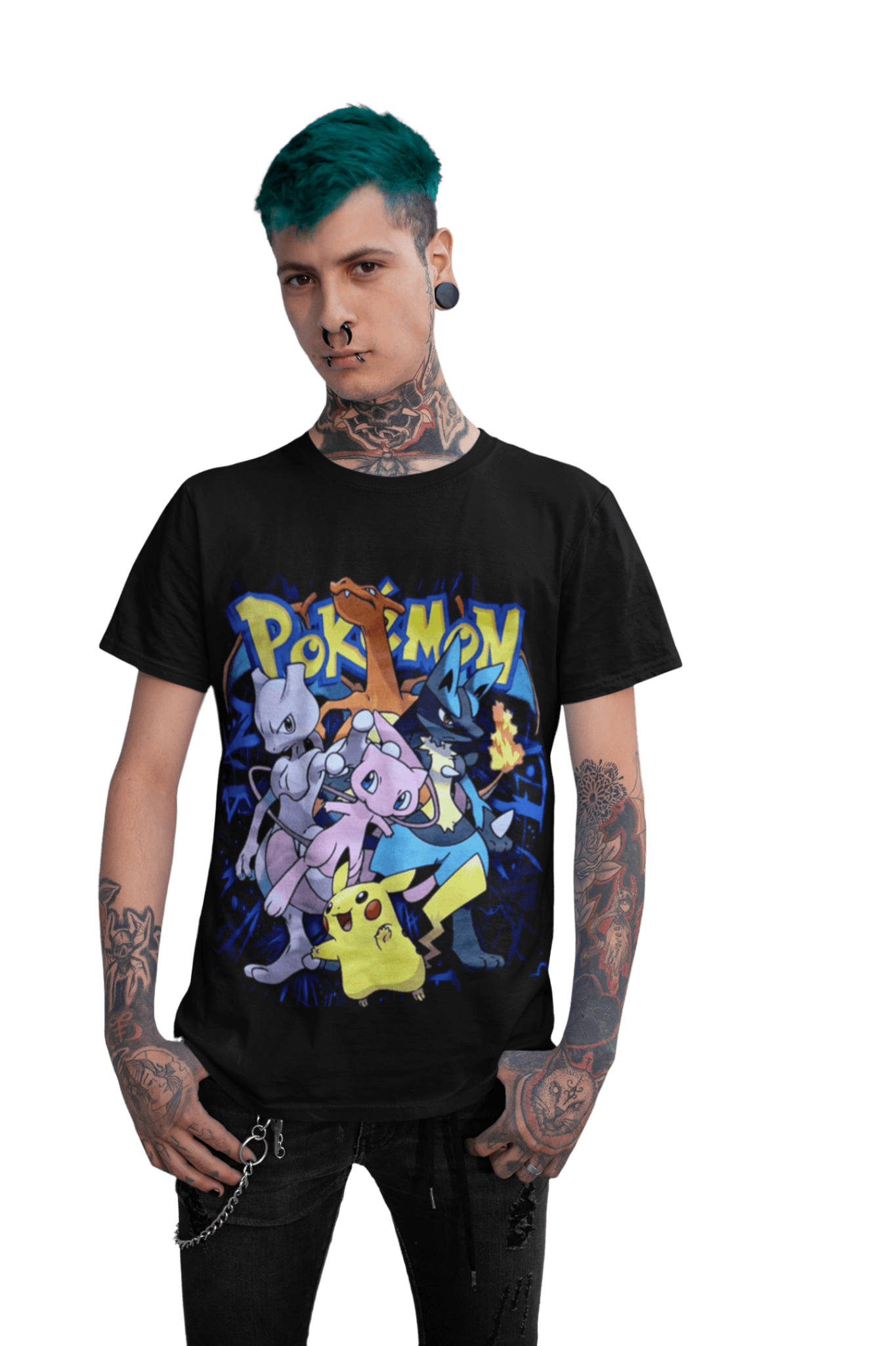 Polera Pokemon Gotta Cash em all!! - amplitudmodulada