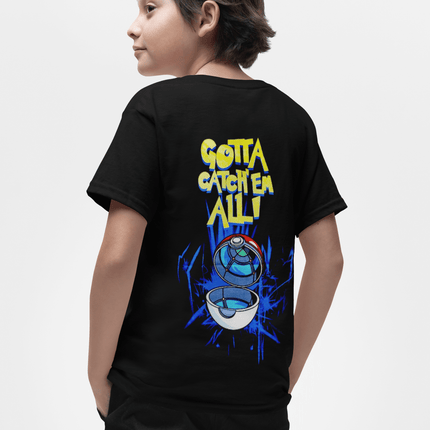 Polera Pokemon Gotta Cash em all!! - amplitudmodulada