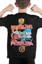 Polera Pokemon purpura Escarlata - amplitudmodulada