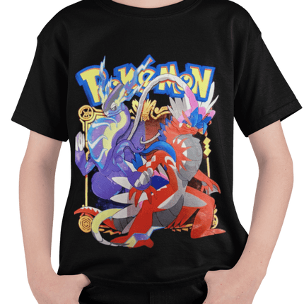 Polera Pokemon purpura Escarlata - amplitudmodulada