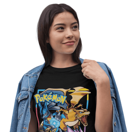 Polera Pokemon Acuarela - amplitudmodulada