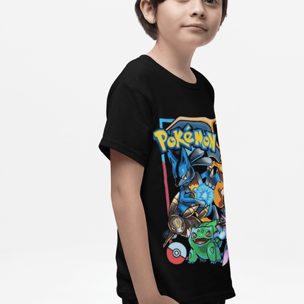 Polera Pokemon Acuarela KIDS - amplitudmodulada