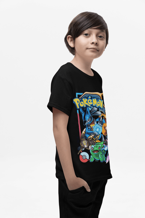 Polera Pokemon Acuarela KIDS - amplitudmodulada