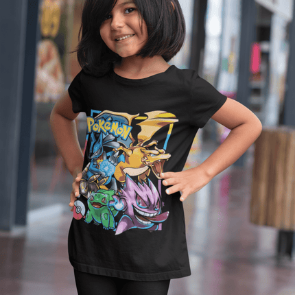 Polera Pokemon Acuarela KIDS - amplitudmodulada