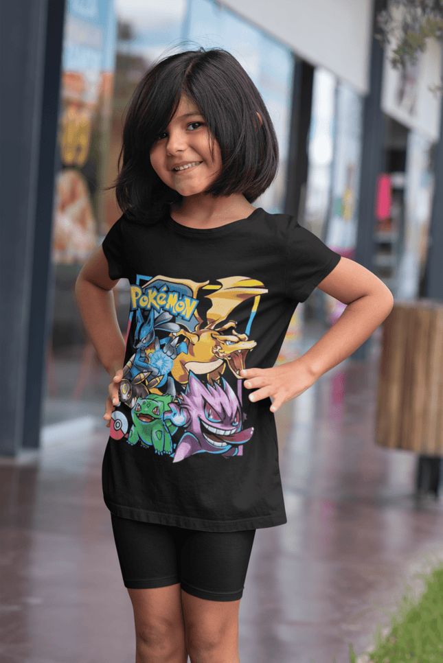 Polera Pokemon Acuarela KIDS - amplitudmodulada