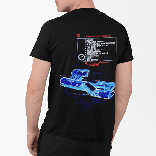 Polera de Radiohead Ok Computer - amplitudmodulada