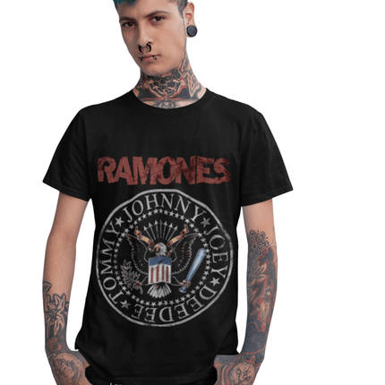 Polera Ramones Hey Ho Let's Go - amplitudmodulada