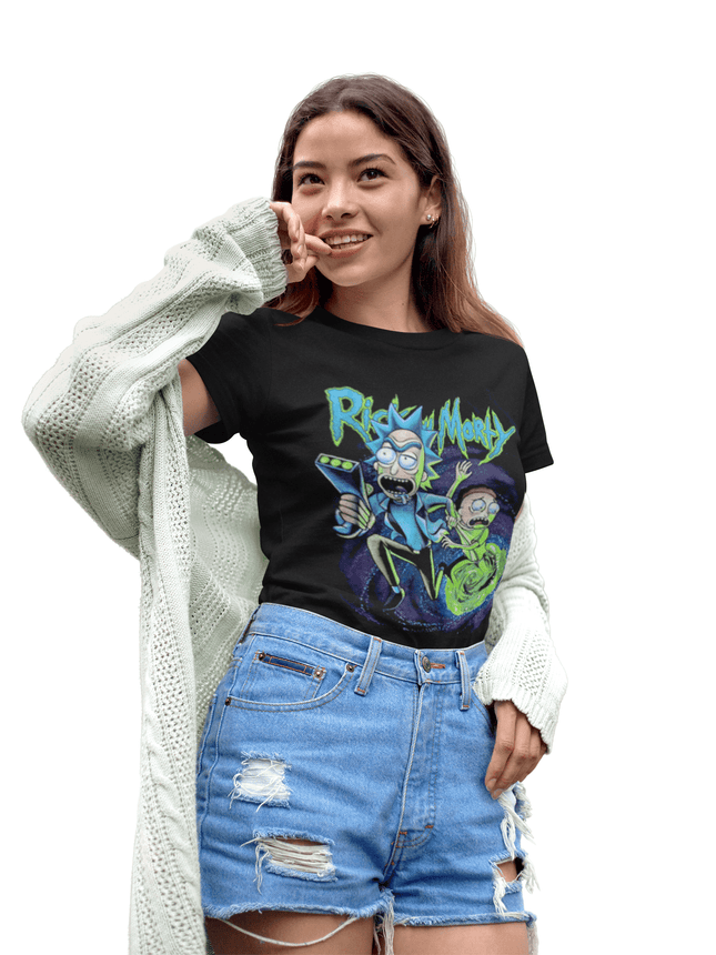 Polera Rick And Morty - amplitudmodulada