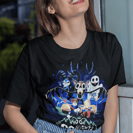 Polera Roblox 99 Noches en el Bosque -Adultos - amplitudmodulada