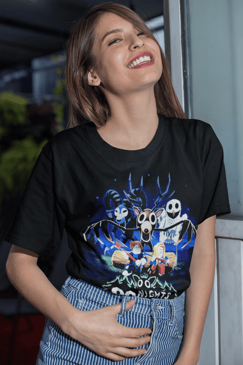 Polera Roblox 99 Noches en el Bosque -Adultos - amplitudmodulada