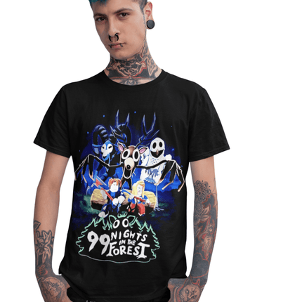 Polera Roblox 99 Noches en el Bosque -Adultos - amplitudmodulada