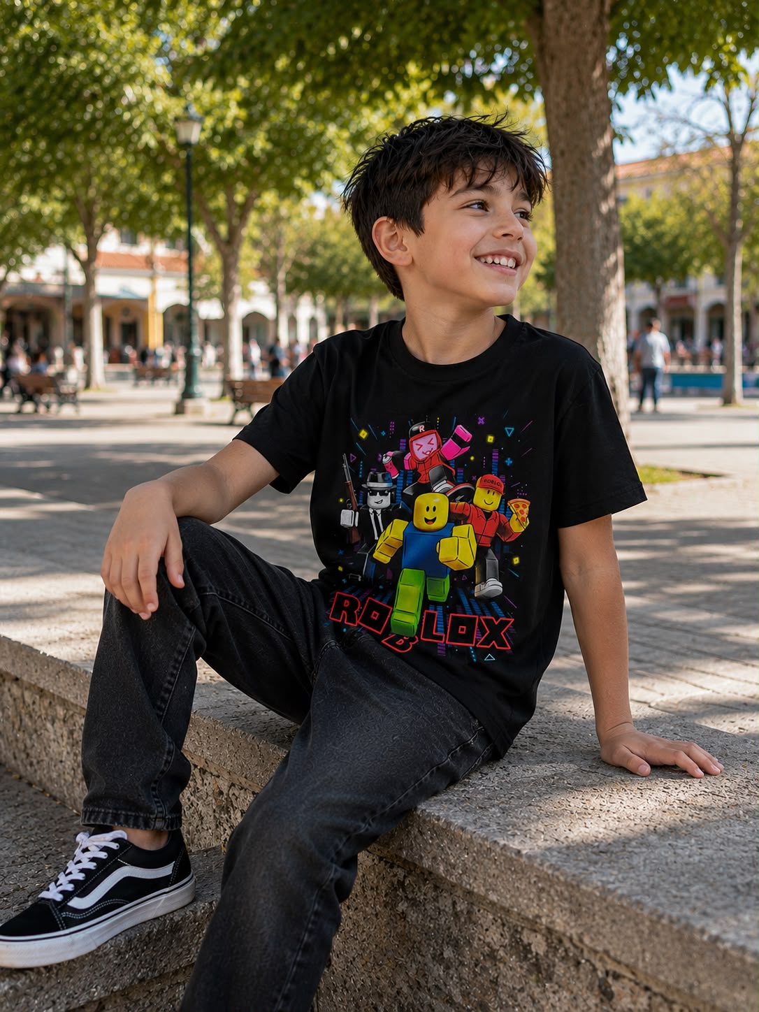 Polera Roblox Niño y Adultos new - amplitudmodulada